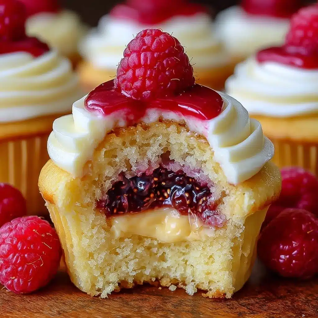 Raspberry Lemon Heaven Cupcakes Recipe