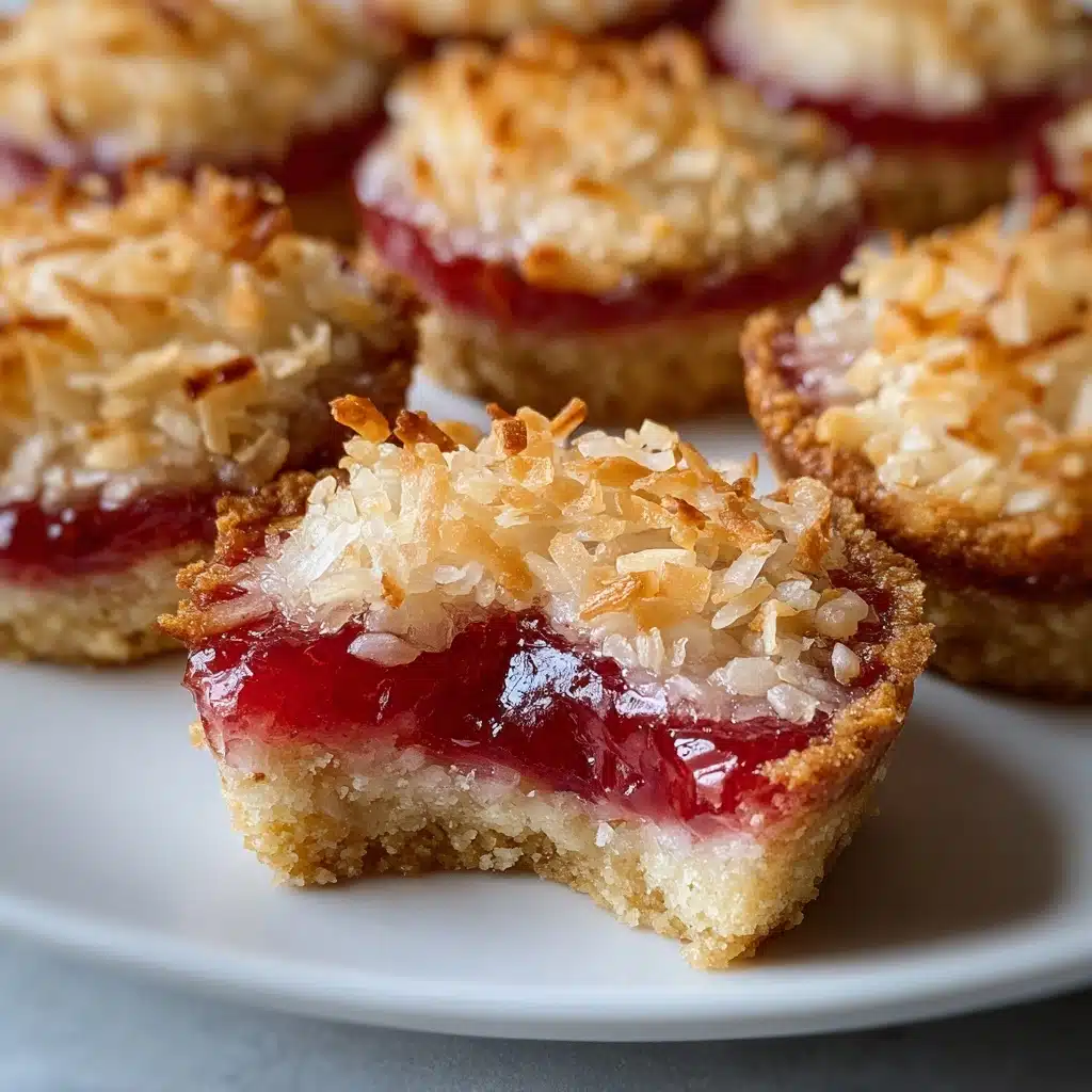 Rhubarb Coconut Macaroon Tarts Recipe - Recipe Image