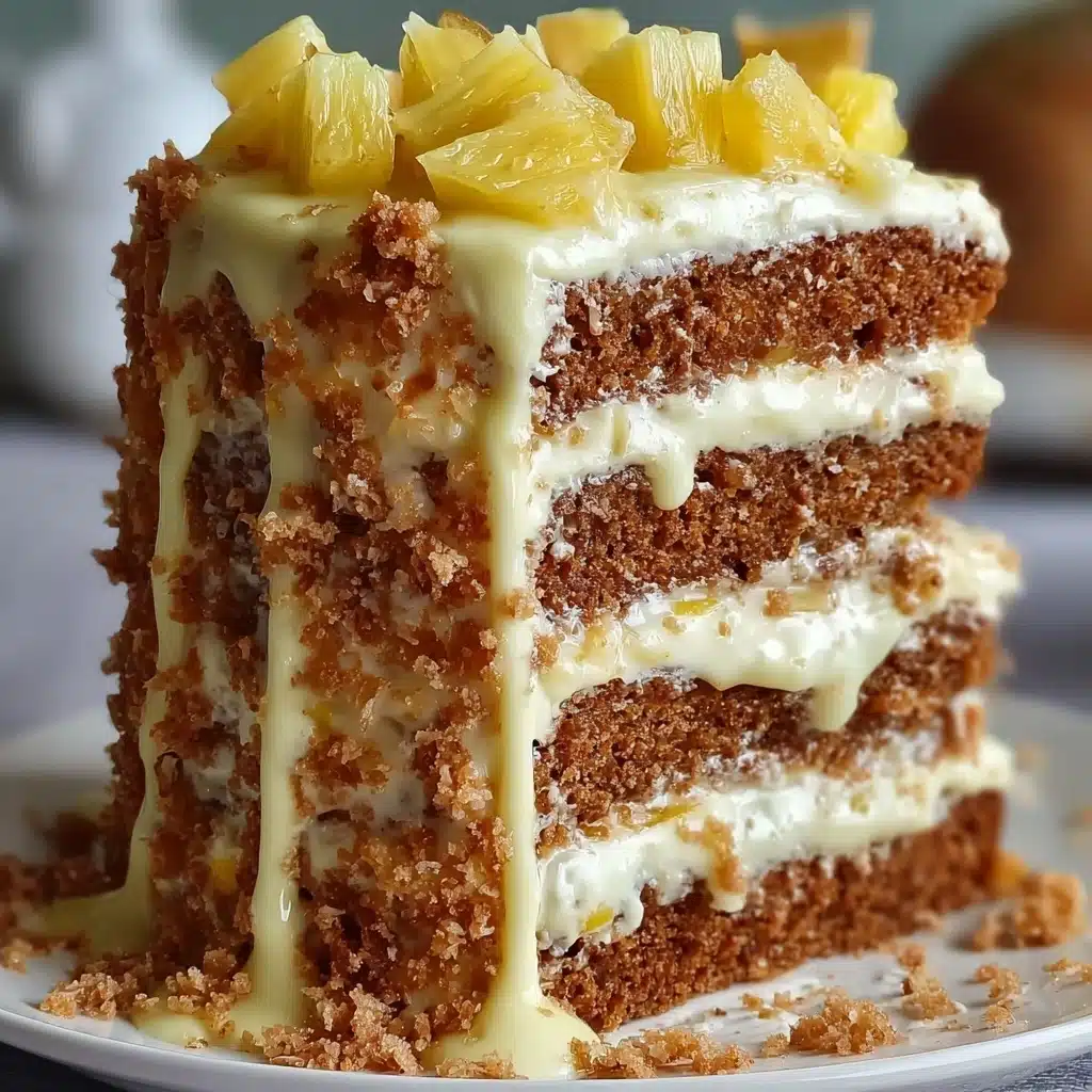 Hawaiian Carrot Pineapple Cake Recipe