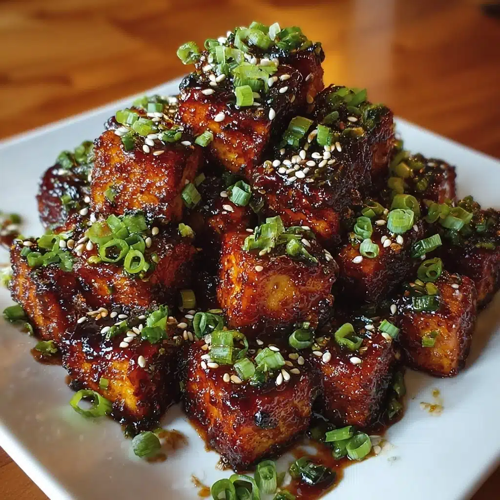 Crispy honey garlic tofu Recipe