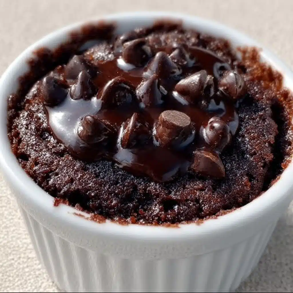 Cottage Cheese Microwave Brownie Recipe - Recipe Image