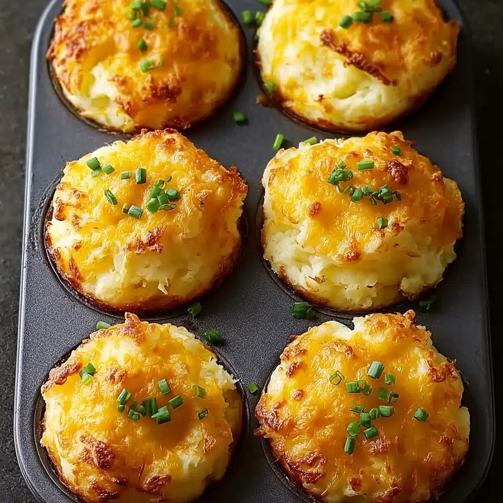 Cheesy Mashed Potato Puffs Recipe