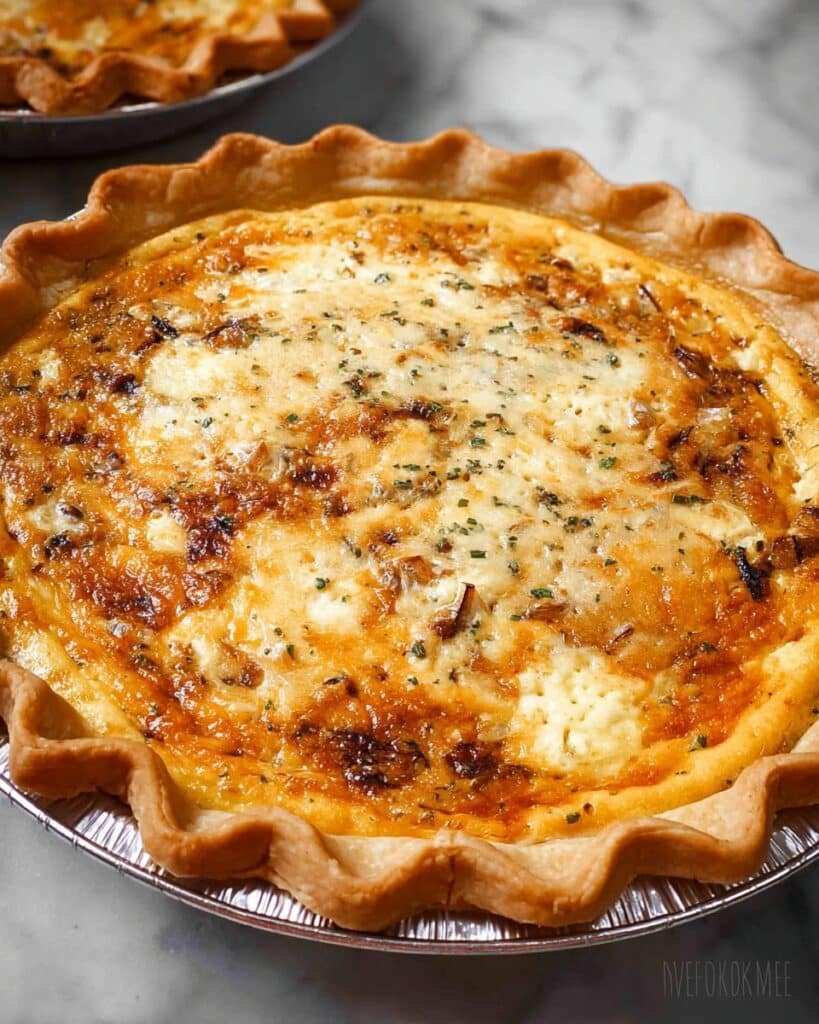 Butternut Squash and Caramelized Onion Quiche Recipe