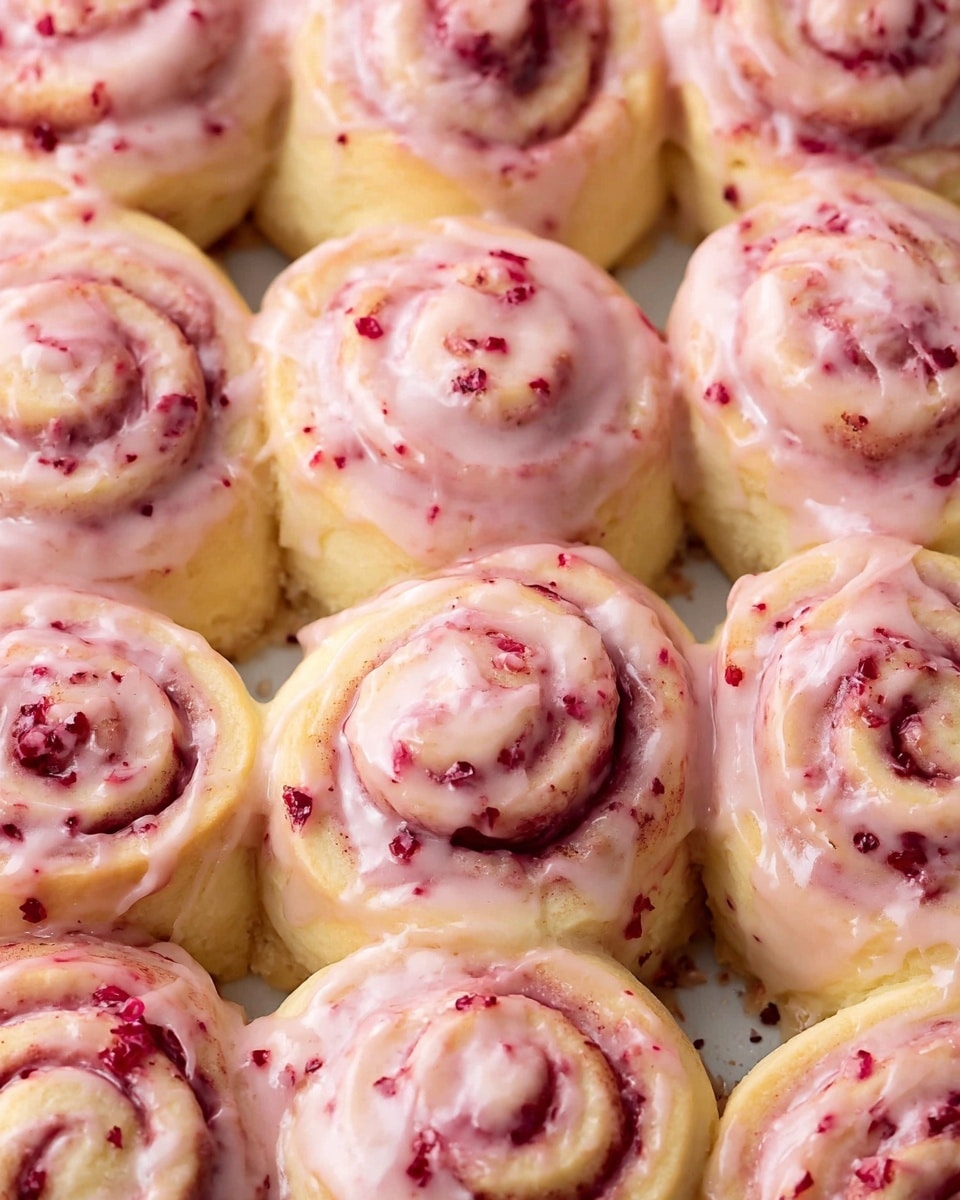 Strawberry Cinnamon Rolls Recipe