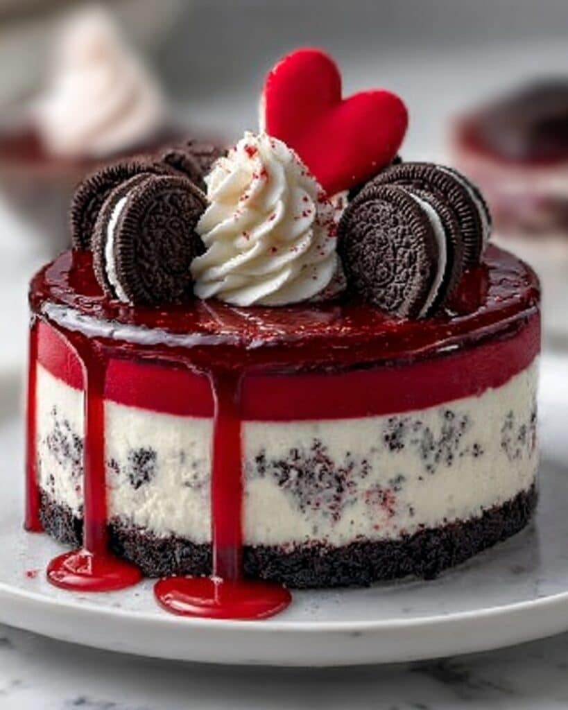 Red Velvet Oreo Cheesecake Recipe