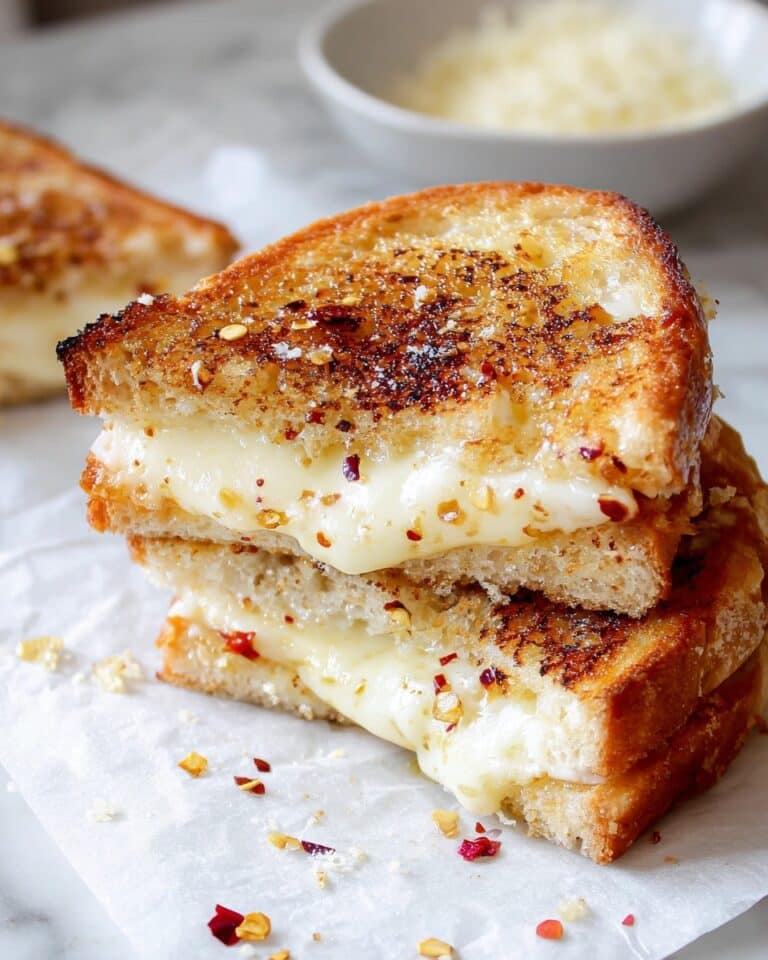 Goat Cheese and Honey Spiced Grilled Cheese Recipe
