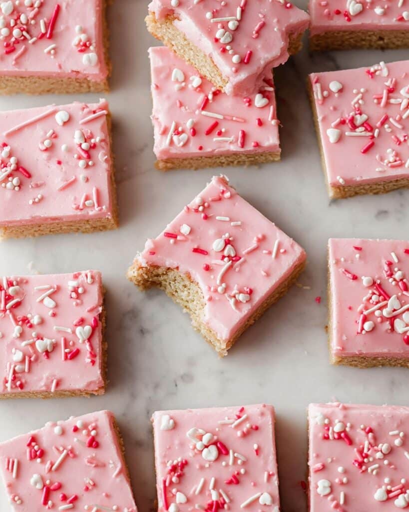 Almond Flour Sugar Cookie Bars Recipe