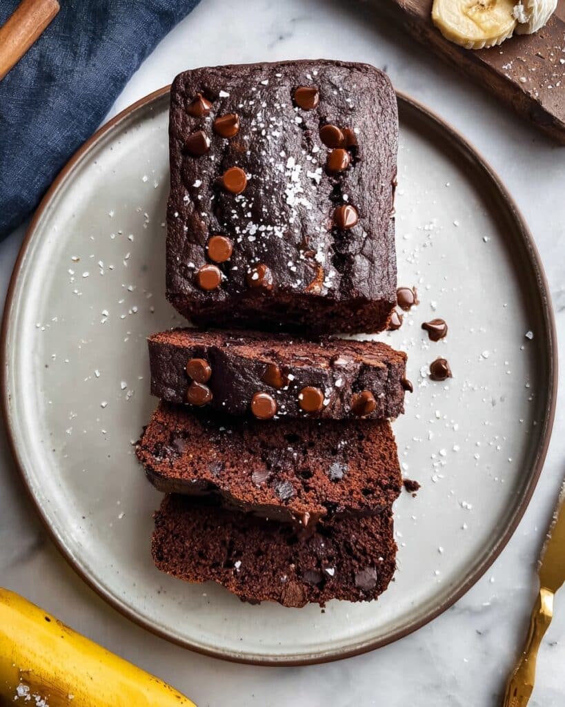 Chocolate Espresso Banana Bread Recipe