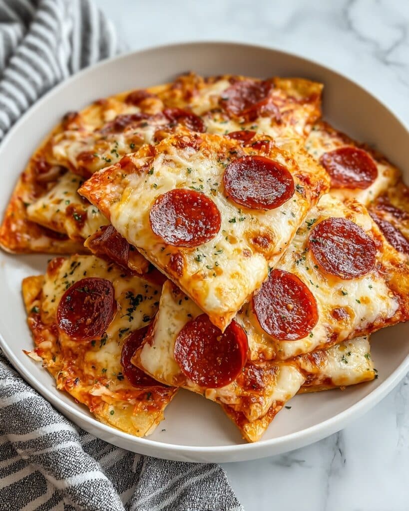 2-Ingredient Pizza Chips Recipe