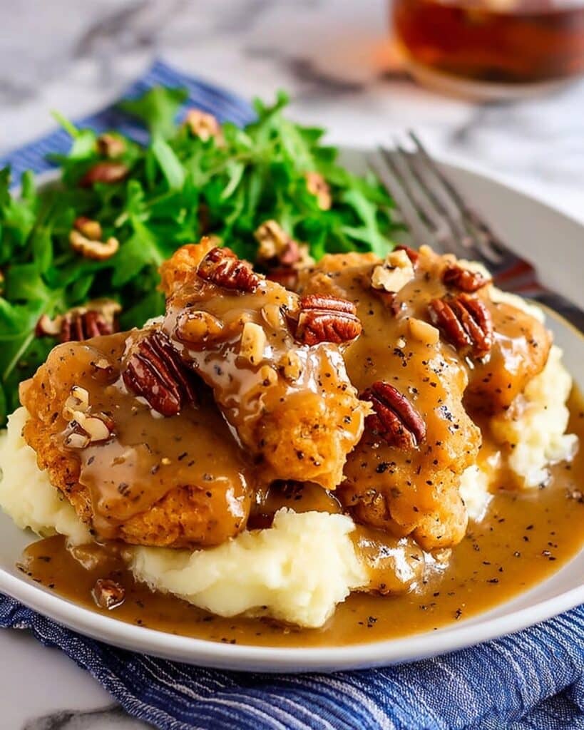 Maple Bourbon Pecan Chicken Recipe