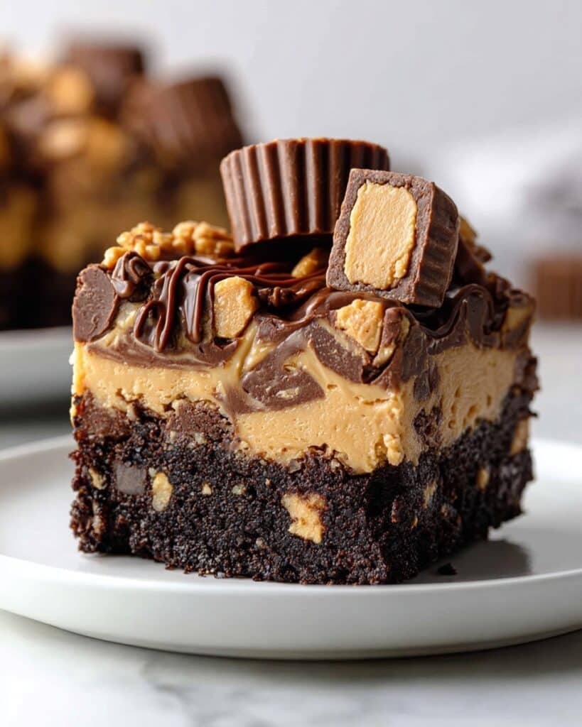 Chocolate Peanut Butter Cup Dump Cake Recipe