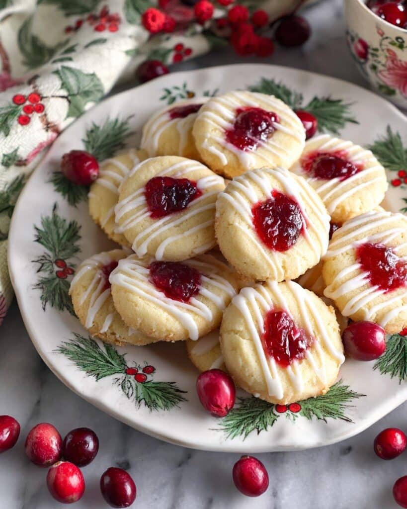 Lemon Cranberry Cookies Recipe