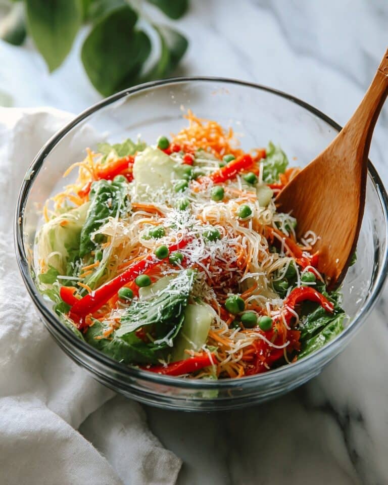 Spring Roll Salad with Spicy Ginger Dressing Recipe