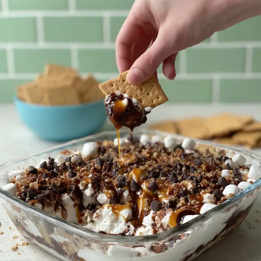 Turtle Cheesecake Dip Recipe - Recipe Image
