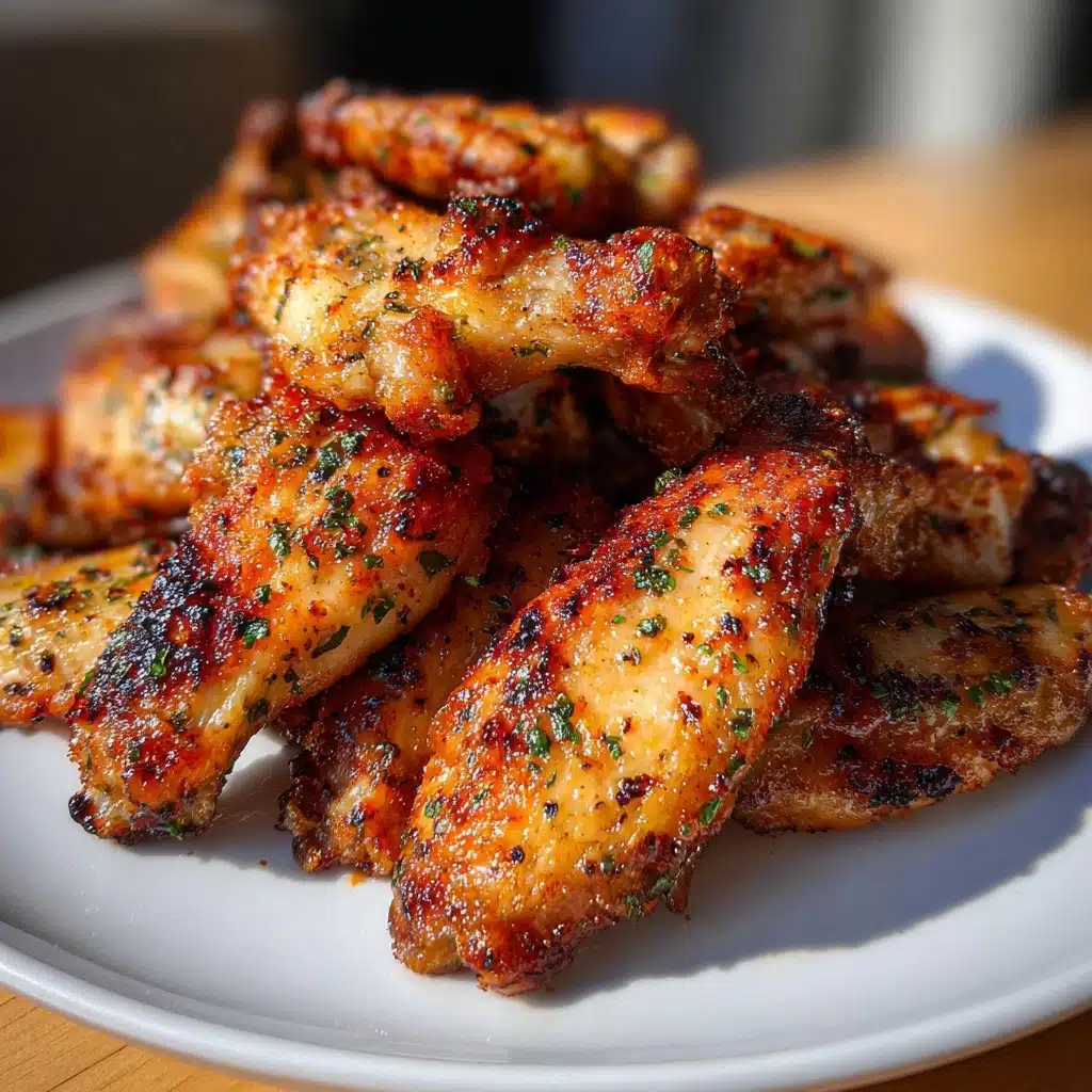Amazing Crispy Baked Ranch Chicken Wings Recipe - Recipe Image