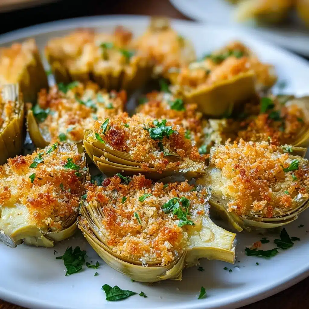 Crispy Parmesan Artichoke Hearts Recipe - Recipe Image