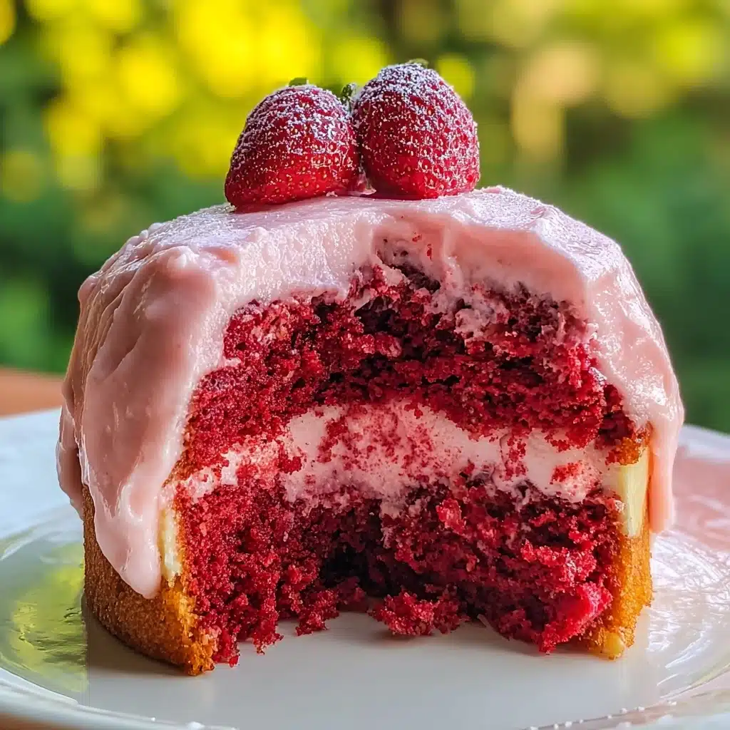 Strawberry Honeybun Cake Recipe - Recipe Image