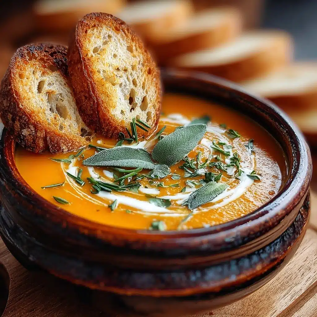 Pumpkin Sage Bisque Recipe - Recipe Image