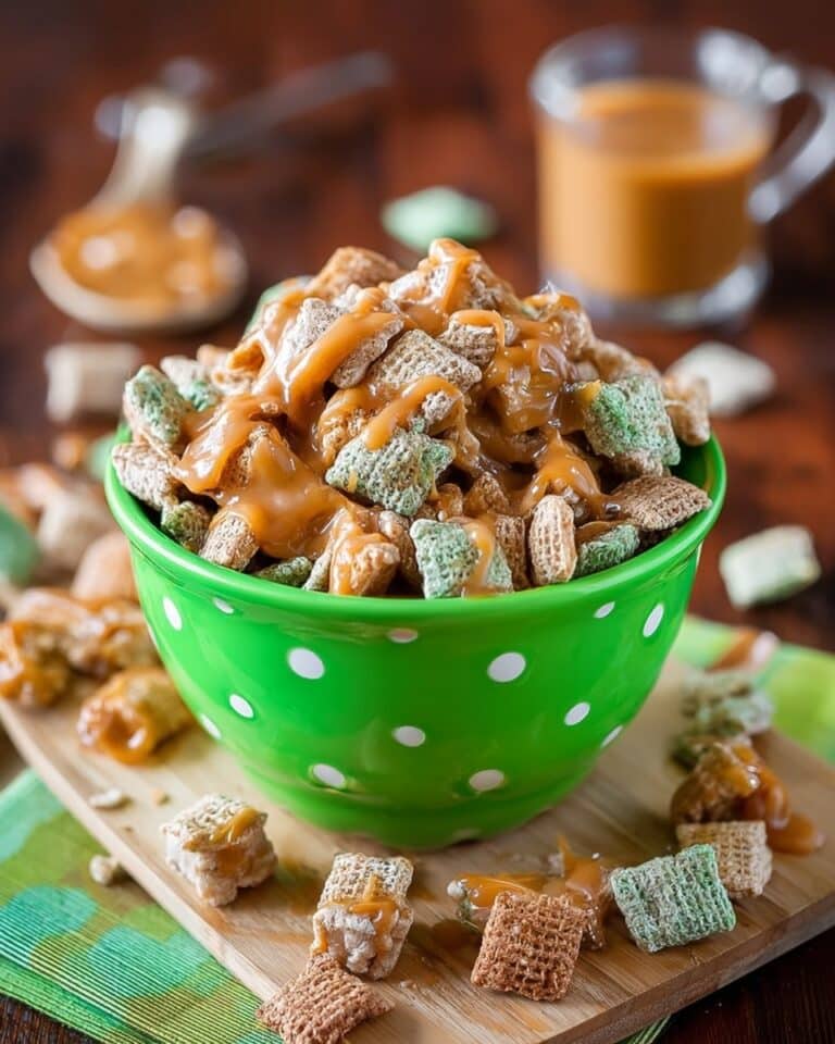 Caramel Apple Puppy Chow Recipe