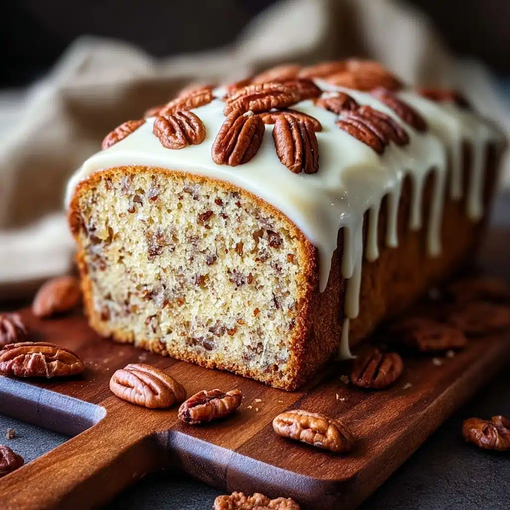 Butter Pecan Cake Loaf Recipe - Recipe Image