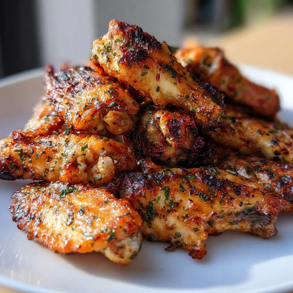Amazing Crispy Baked Ranch Chicken Wings Recipe - Recipe Image