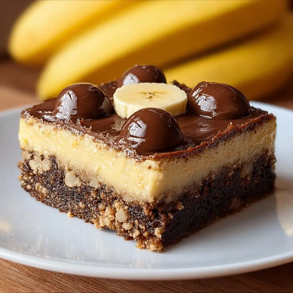 Fudgy Banana Bread Brownies Recipe - Recipe Image