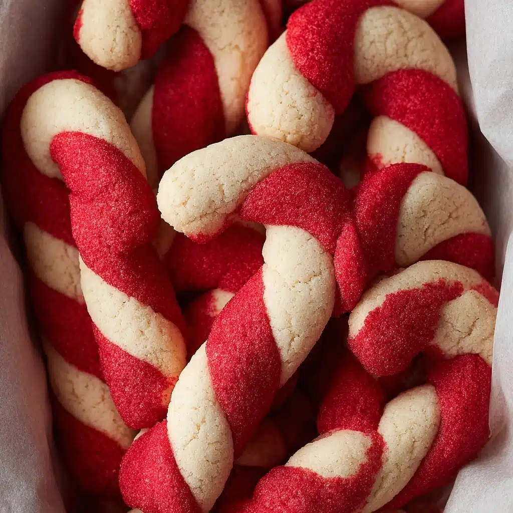 Candy Cane Cookies Recipe - Recipe Image