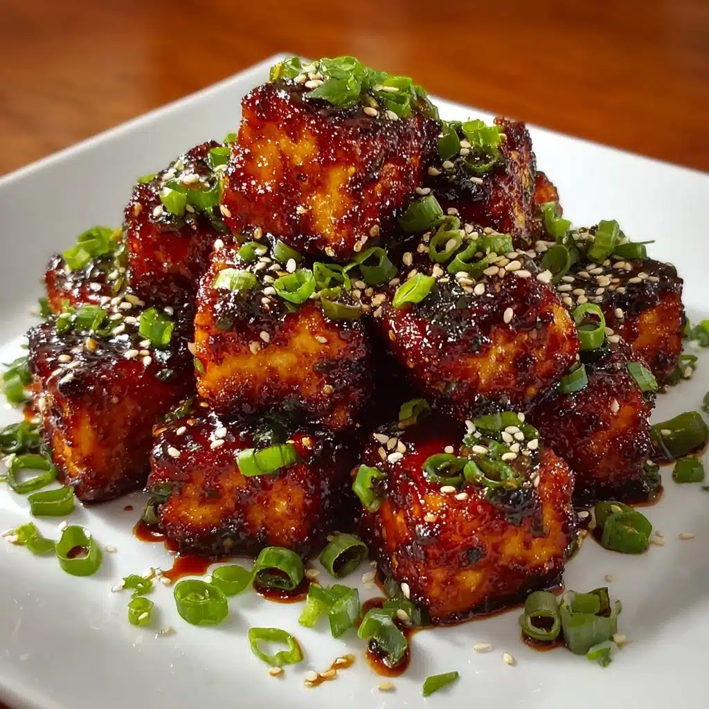 Crispy honey garlic tofu Recipe - Recipe Image