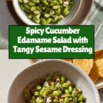 Spicy Cucumber Edamame Salad Recipe