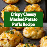 Cheesy Mashed Potato Puffs Recipe
