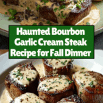 Haunted Bourbon Garlic Cream Steak Recipe