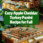 Apple Cheddar Turkey Panini Recipe