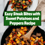 Steak Bites with Potatoes and Peppers Recipe
