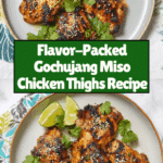 Gochujang Miso Chicken Thighs Recipe