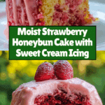 Strawberry Honeybun Cake Recipe