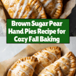 Brown Sugar Pear Hand Pies Recipe