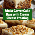 Decadent Carrot Cake Bars Recipe