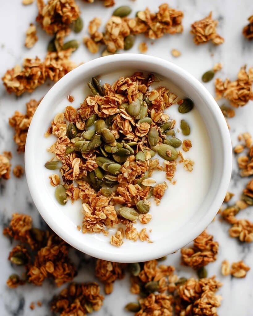 Pumpkin Spice Protein Granola Recipe
