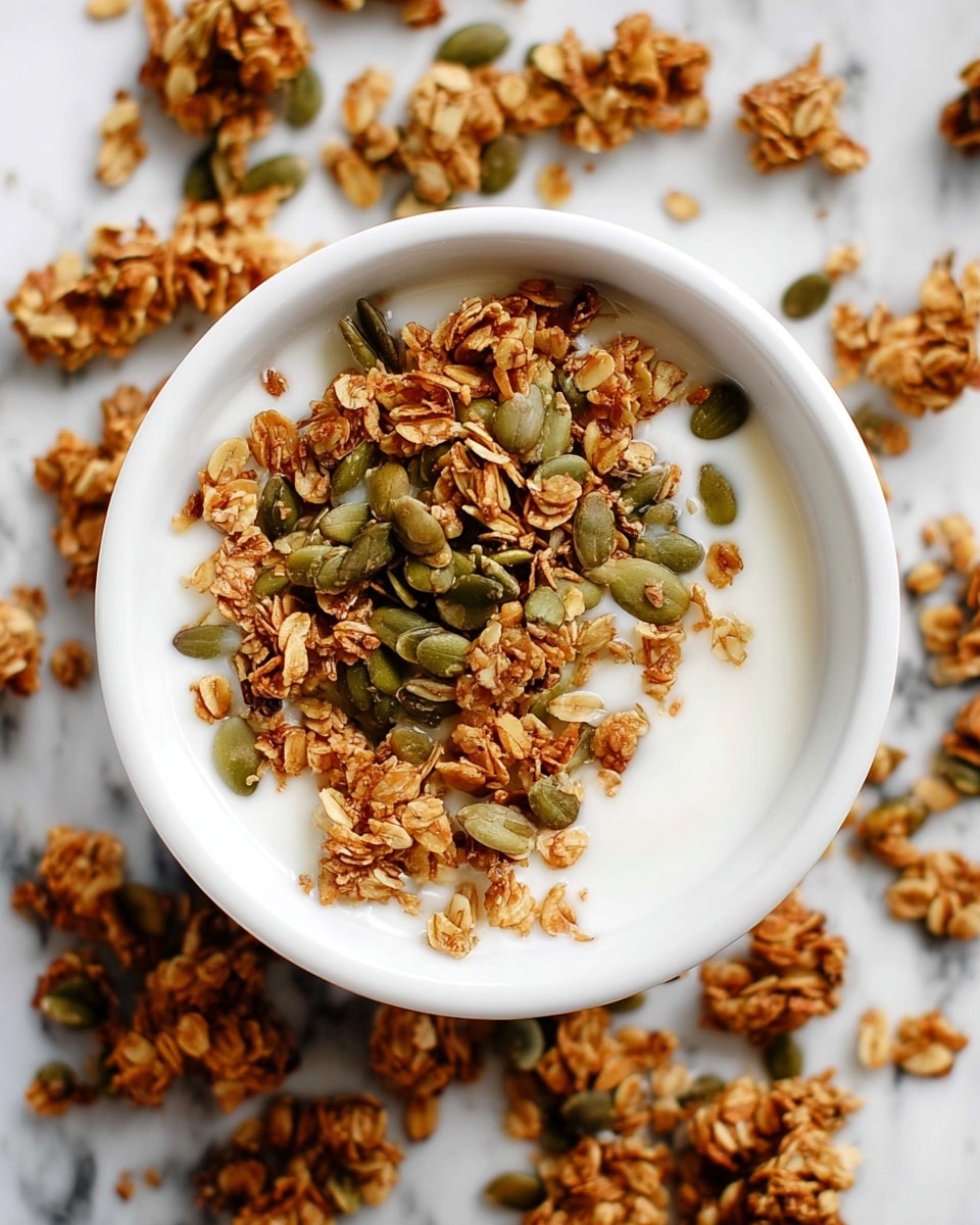 Pumpkin Spice Protein Granola Recipe