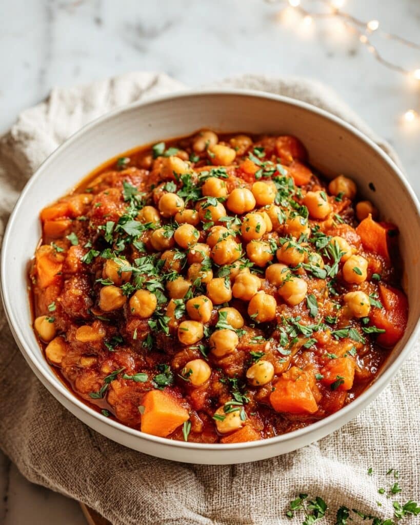 Crockpot Chickpea Stew Recipe