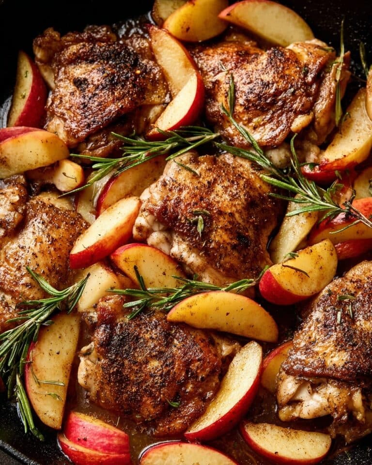 Skillet Apple Cider Chicken Recipe