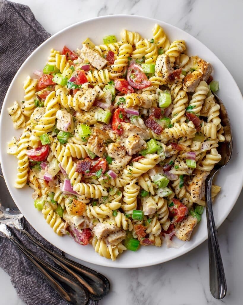 Club Chicken Pasta Salad Recipe