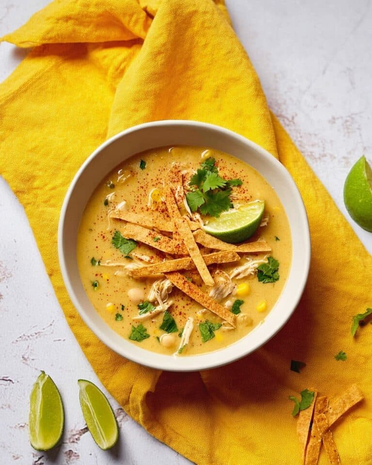 Creamy Chicken and Roasted Poblano Pepper Soup Recipe