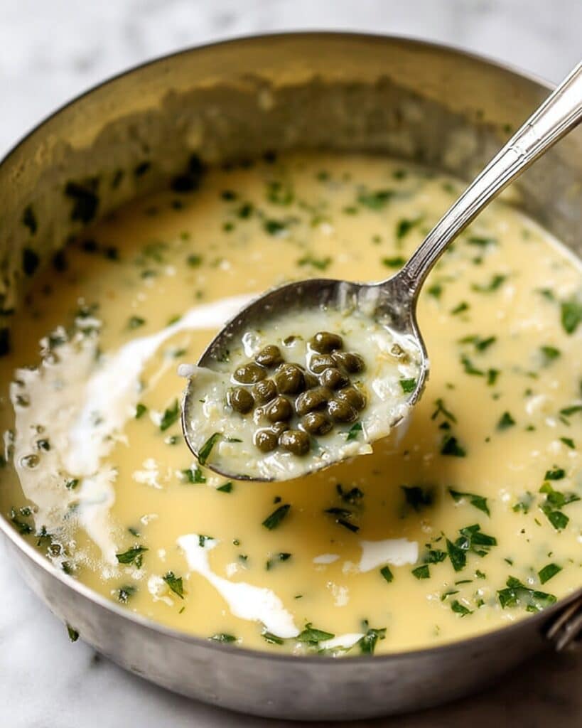 White Wine Lemon Caper Sauce Recipe