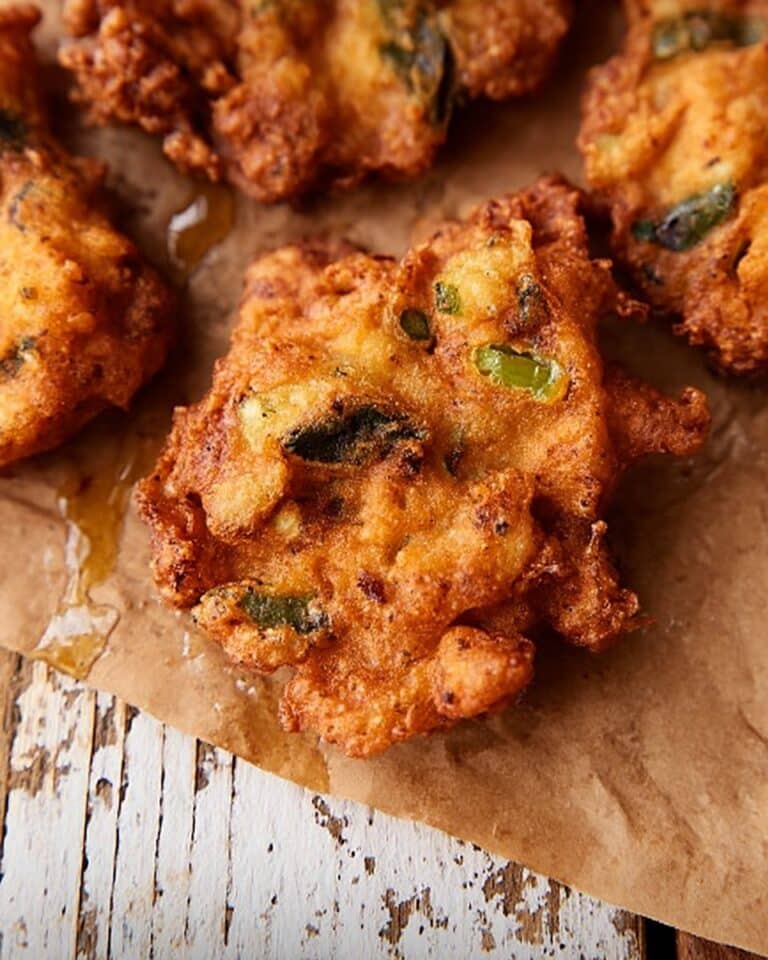 Fried Pickle Fritters Recipe