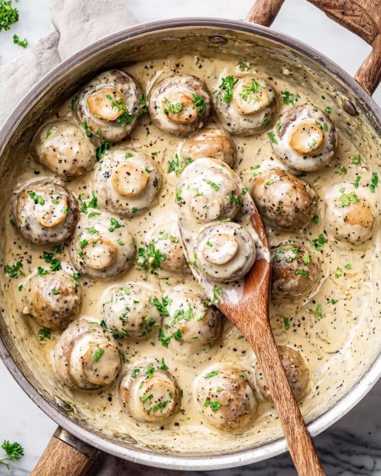 Garlic Parmesan Mushrooms Recipe