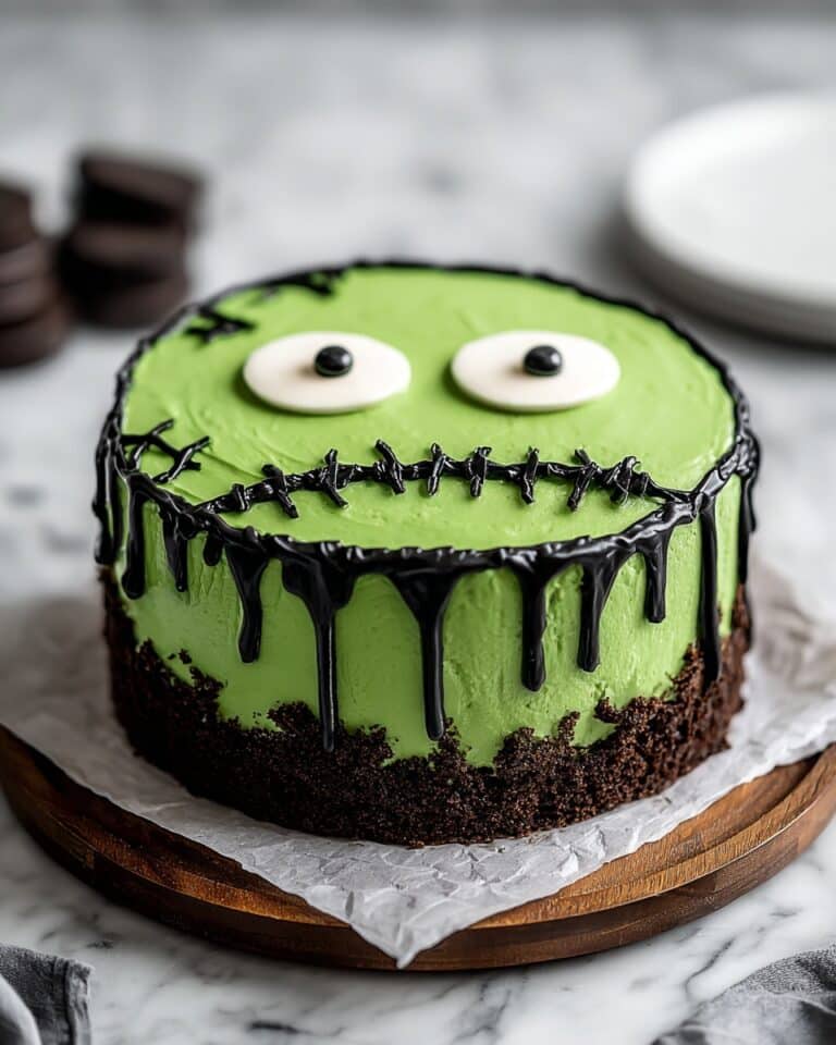 Frankenstein Cheesecake Recipe