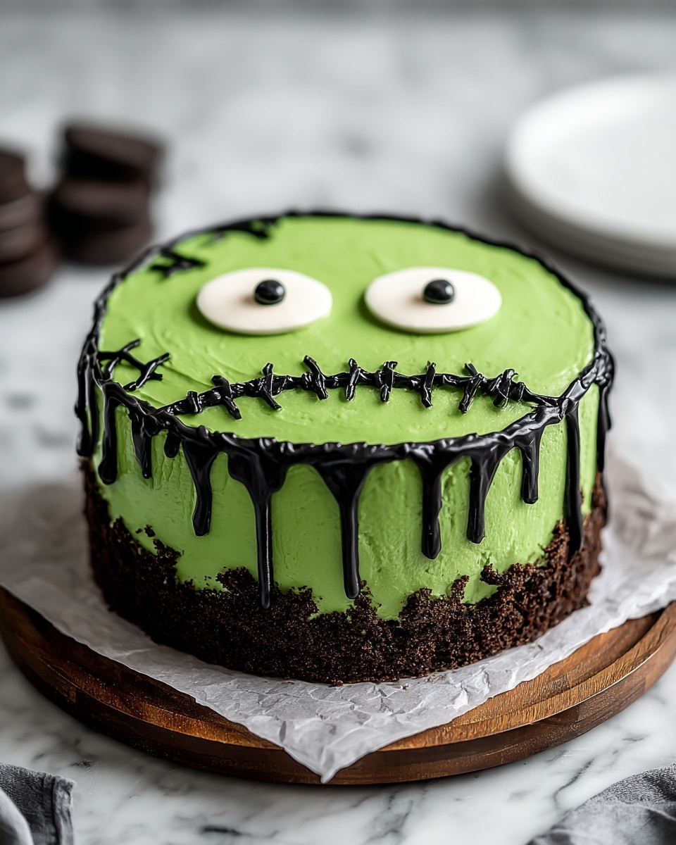 Frankenstein Cheesecake Recipe