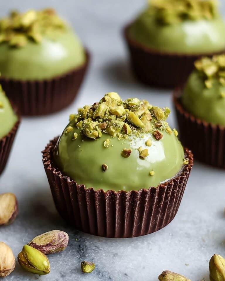 Pistachio Ferrero Rocher Brownies Recipe