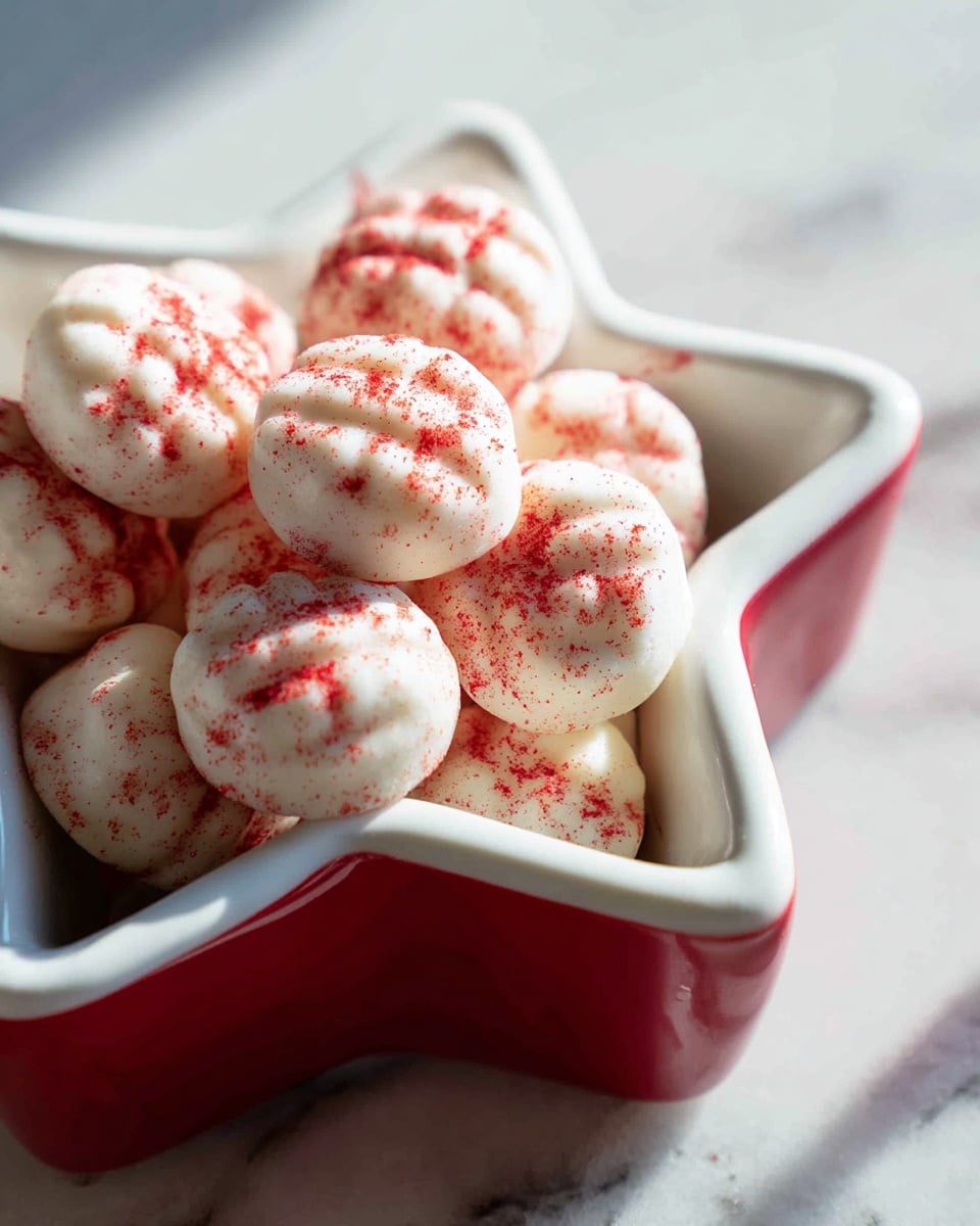 Christmas Cream Cheese Mints Recipe